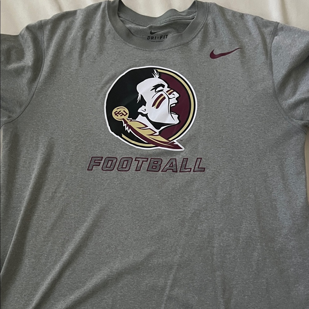Nike FSU football shirt. Dry Fit